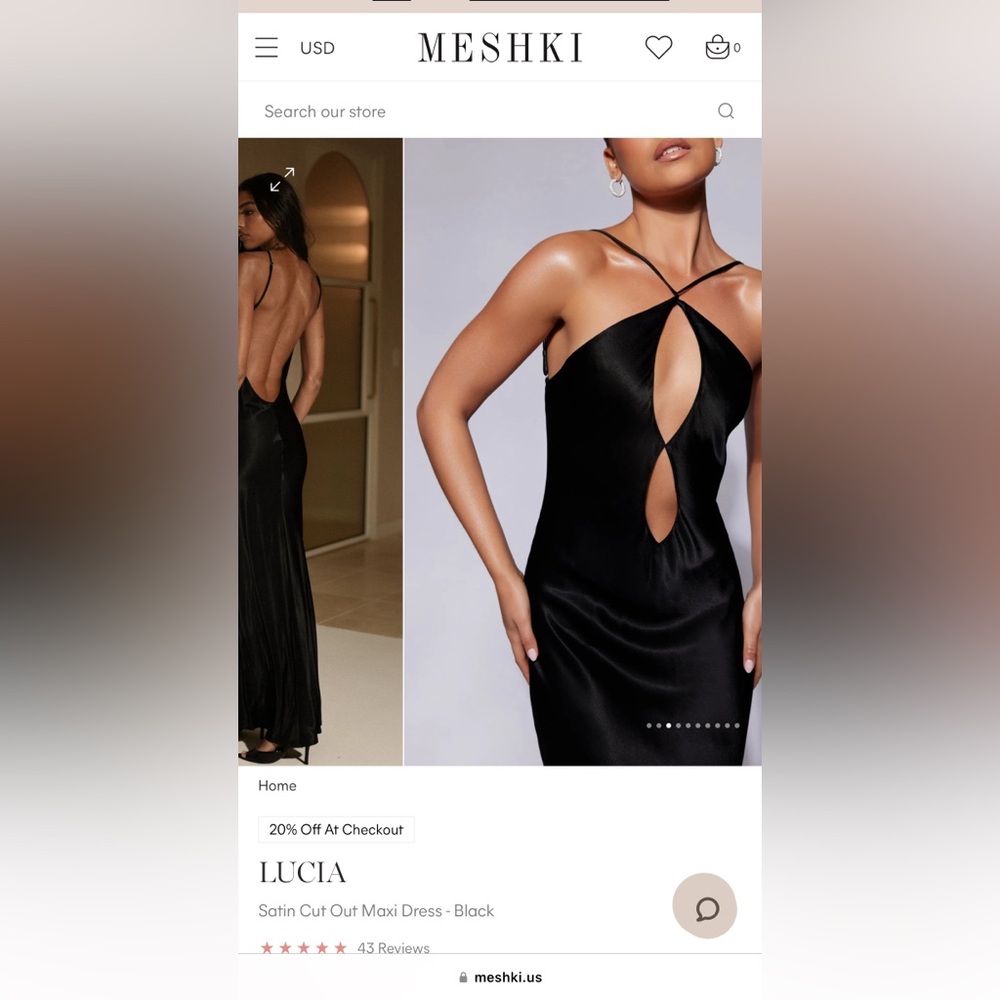 Lucia Meshki dress